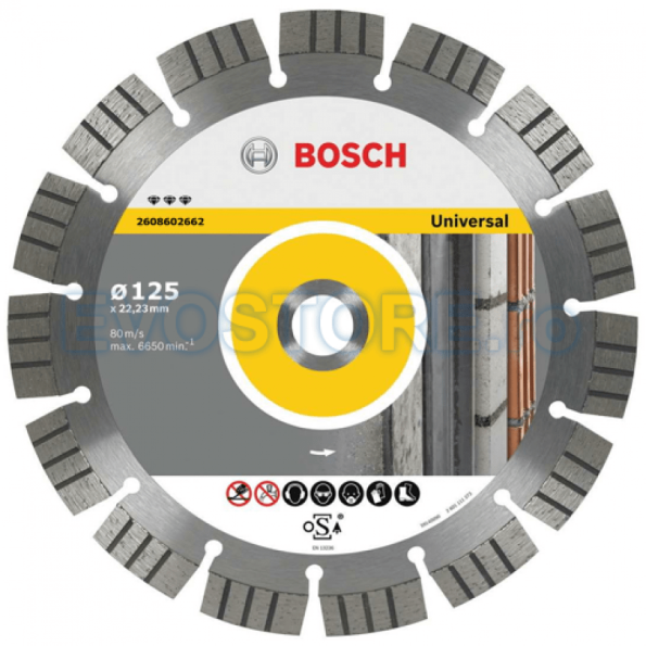 Disc diamantat Bosch UNIVERSAL