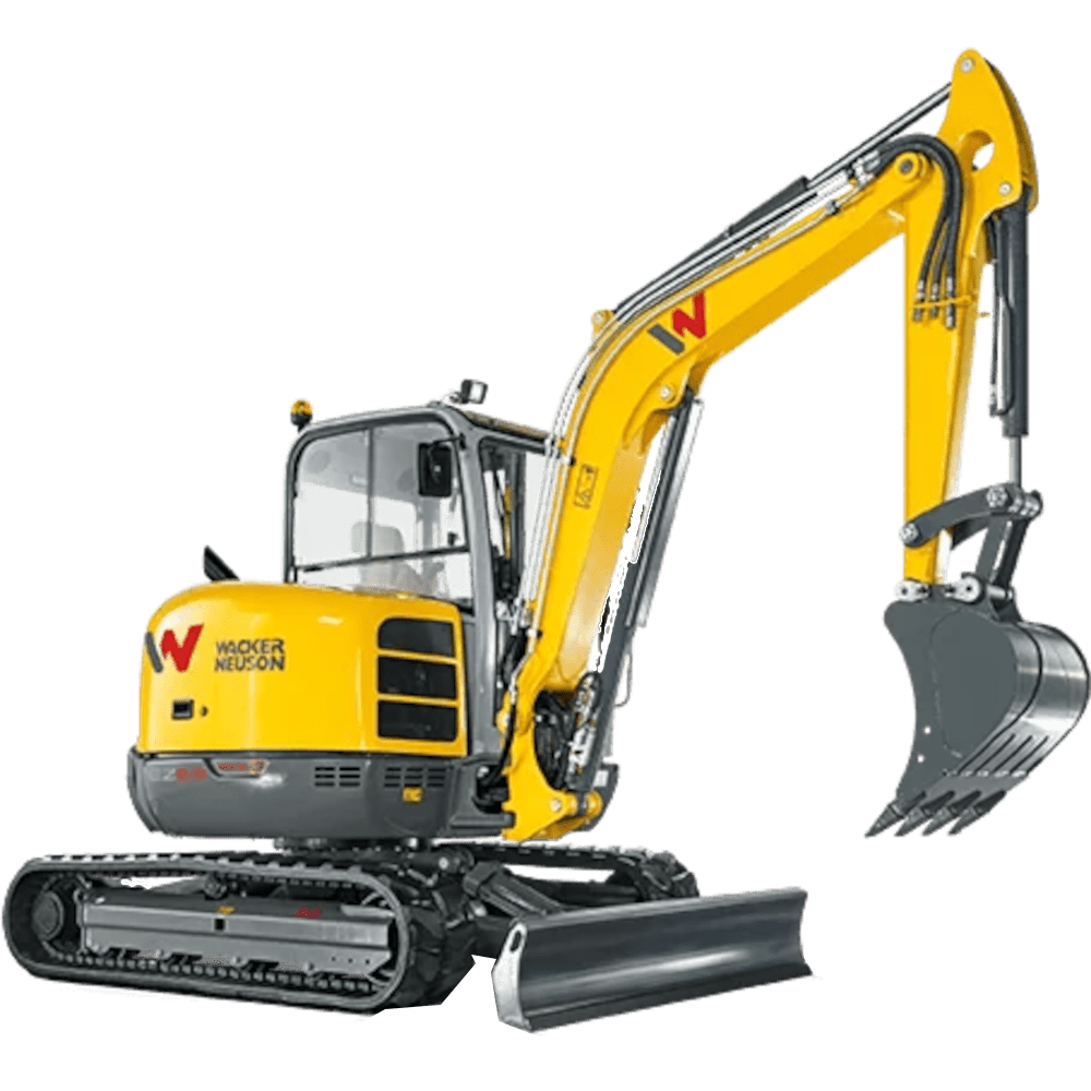Excavator compact pe senile Wacker-Neuson EZ53 Excavator compact pe senile Wacker-Neuson EZ53