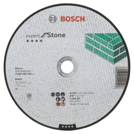 Disc abraziv Bosch EXPERT STONE Ø230x3mm