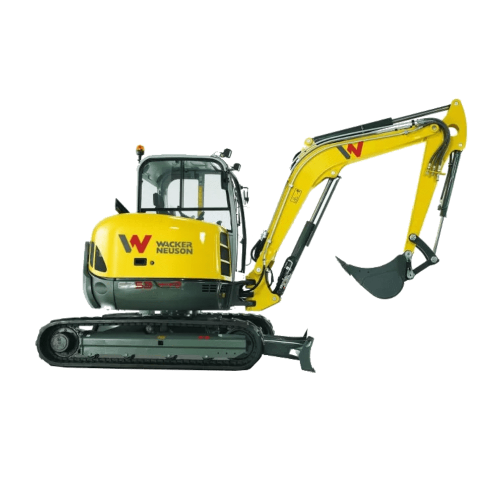 Excavator compact pe senile Wacker-Neuson EZ53 Excavator compact pe senile Wacker-Neuson EZ53