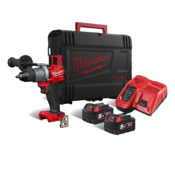 Masina de gaurit/infiletat cu 2 acumulatori Milwaukee M18 FDD2-502X