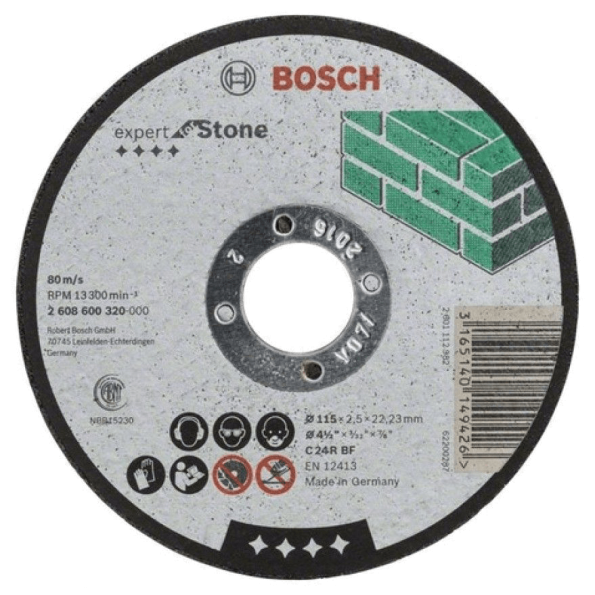 Disc abraziv Bosch Piatra Ø115x2,5mm