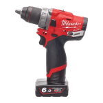 Masina de gaurit/infiletat cu 2 acumulatori Milwaukee M12 FDD-602X autofiletanta bormasina surubelnita cu acumulator