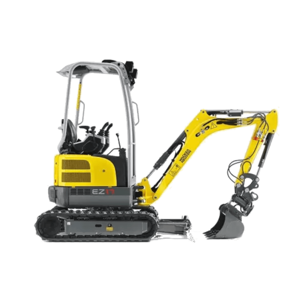 Excavator compact pe senile Wacker-Neuson EZ17 Excavator compact pe senile Wacker-Neuson EZ17