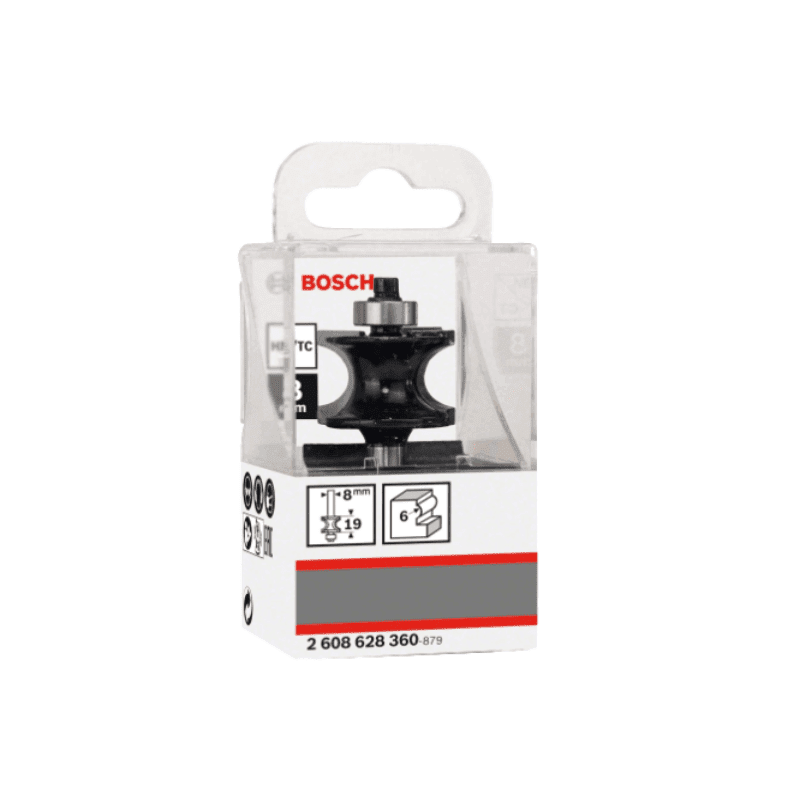 Freza de semibară cu rulment de ghidare Standard for Wood Freza de semibară cu rulment de ghidare Standard for Wood