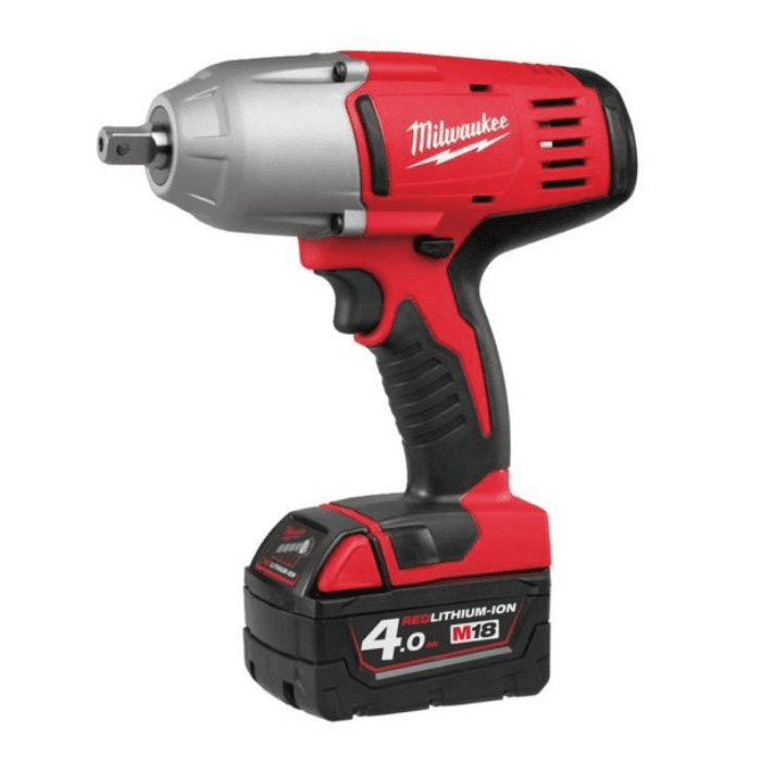 Masina de insurubat cu impact cu 2 acumulatori Milwaukee HD18 HIW-402C Masina de insurubat cu impact cu 2 acumulatori Milwaukee HD18 HIW-402C