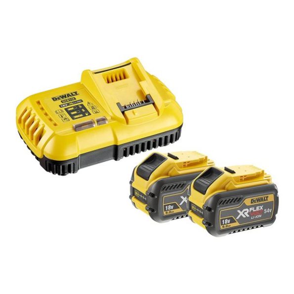 Set incarcator si 2 acumulatori XR FlexVolt DeWalt DCB118X2-QW