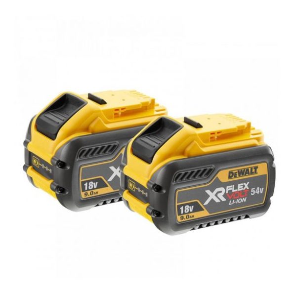 Set incarcator si 2 acumulatori XR FlexVolt DeWalt DCB118X2-QW