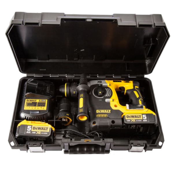 Ciocan rotopercutor cu 2 acumulatori DeWalt DCH274P2