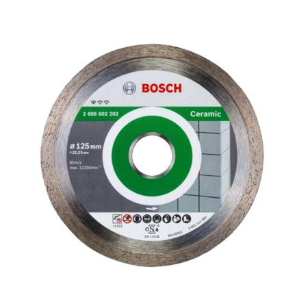 Disc diamantat Bosch CERAMIC Ø125mm ⬙