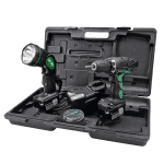 Masina de gaurit/infiletat cu 2 acumulatori Hitachi DS14DCLWA autofiletanta bormasina surubelnita cu acumulatori