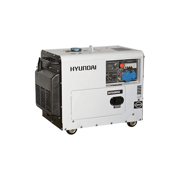 generator de curent monofazat cu motor diesel hyundai dhy6000se