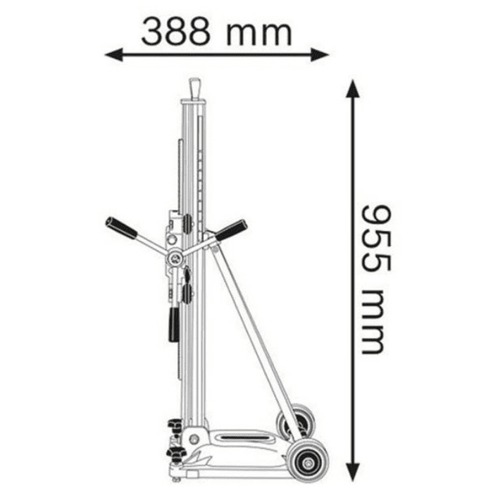 Stativ carotiera pentru GDB 350 WE Bosch GCR 350 Stativ carotiera pentru GDB 350 WE Bosch GCR 350