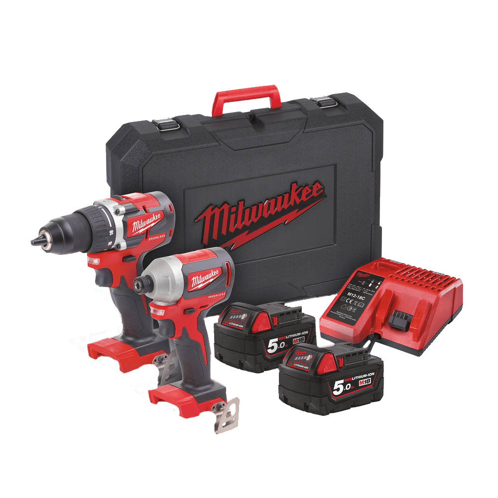 Set Milwaukee M18 CBLPP2B-502C Set Milwaukee M18 CBLPP2B-502C