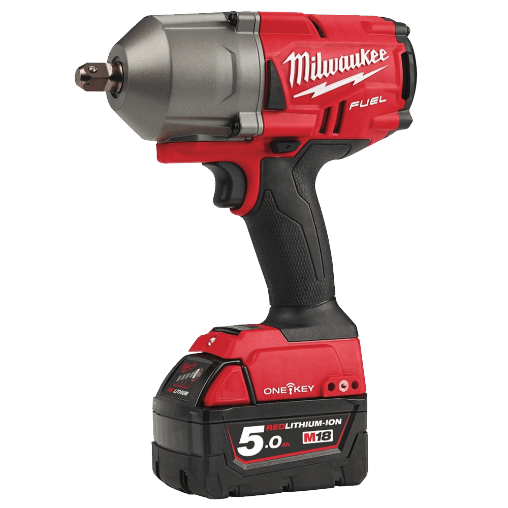 Masina de insurubat cu impact cu 2 acumulatori Milwaukee M18 ONEFHIWF12-502X Masina de insurubat cu impact cu 2 acumulatori Milwaukee M18 ONEFHIWF12-502X