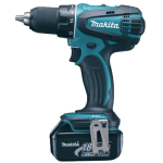 Mașină de găurit și înfiletat cu 2 acumulatori Makita DDF456RFE