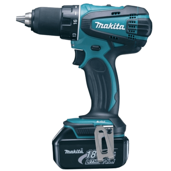 Mașină de găurit și înfiletat cu 2 acumulatori Makita DDF456RFE Mașină de găurit și înfiletat cu 2 acumulatori Makita DDF456RFE