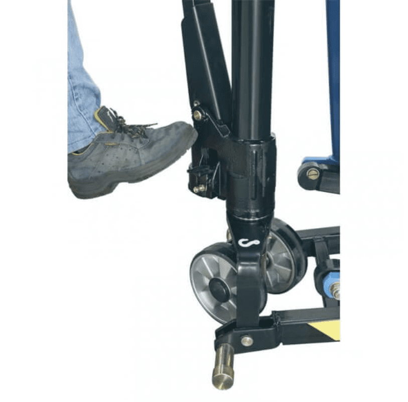 Transpalet manual cu ridicare 800mm 1000 kg Fervi S2/800 Transpalet manual cu ridicare 800mm 1000 kg Fervi S2/800