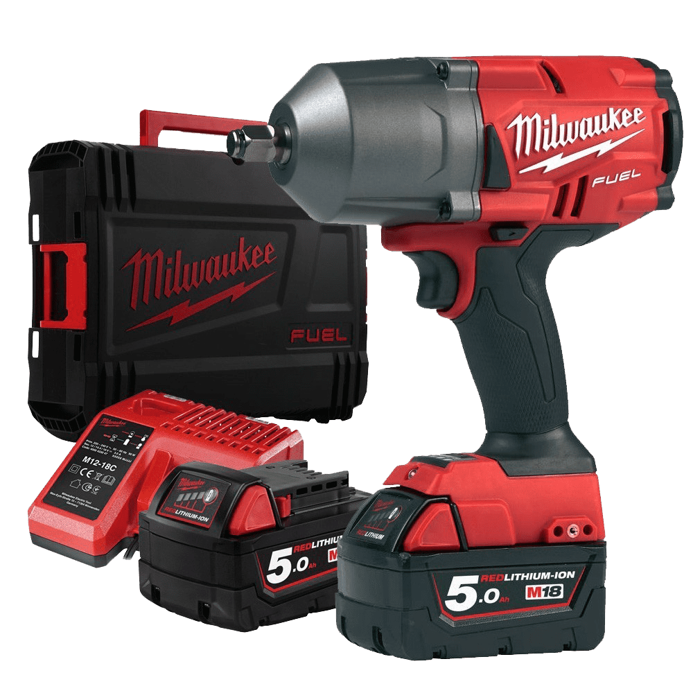 Masina de insurubat cu impact cu 2 acumulatori Milwaukee M18 FHIWF12-502X Masina de insurubat cu impact cu 2 acumulatori Milwaukee M18 FHIWF12-502X