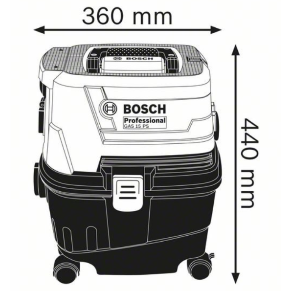 Aspirator universal Bosch GAS 15 PS