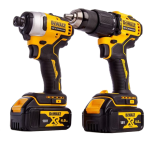 Set de scule cu acumulatori DeWalt DCK2062M2T