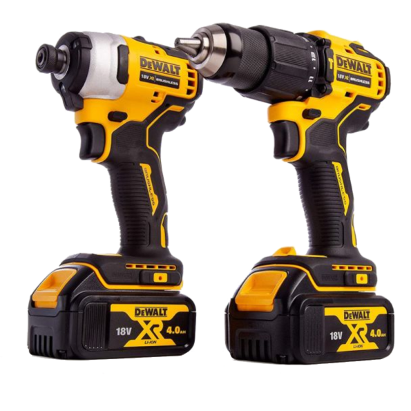 Set de scule cu acumulatori DeWalt DCK2062M2T