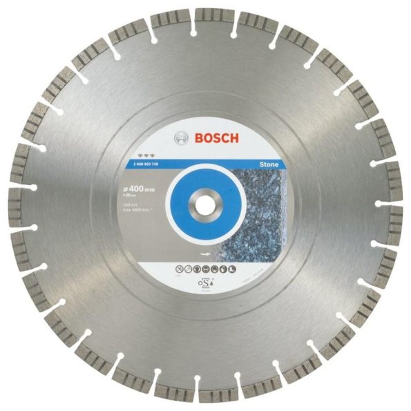 Disc diamantat piatra/beton 400x20 Bosch