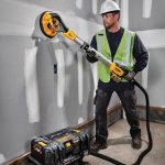 Slefuitor de pereti cu 2 acumulatori DeWalt DCE800T2