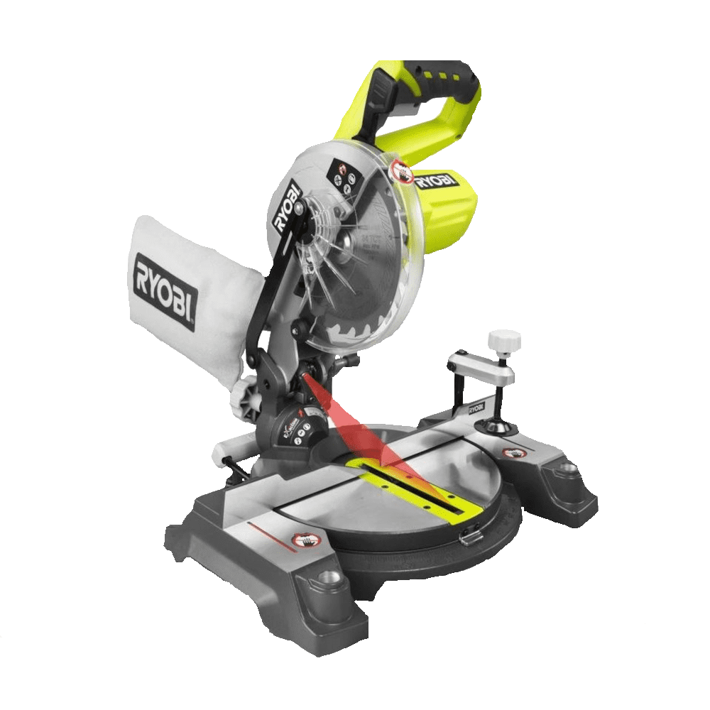 Fierastrau circular de banc Ryobi 18V EMS190DCL Fierastrau circular de banc Ryobi 18V EMS190DCL