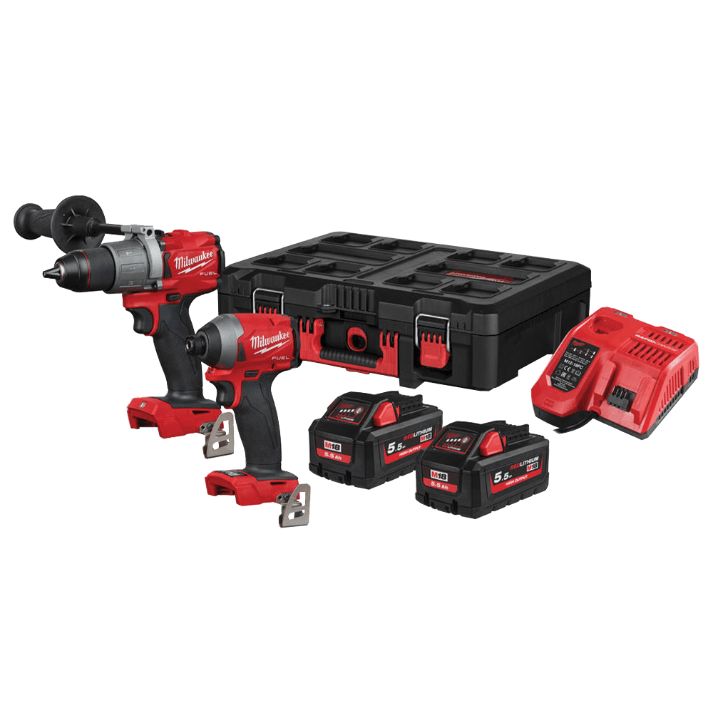 Set 2 scule Milwaukee M18 FPP2A2-552P Set 2 scule Milwaukee M18 FPP2A2-552P