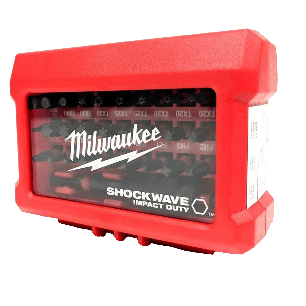 Set 32 biti in caseta Milwaukee Shockwave Set 32 biti in caseta Milwaukee Shockwave
