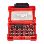 Set 32 biti in caseta Milwaukee Shockwave