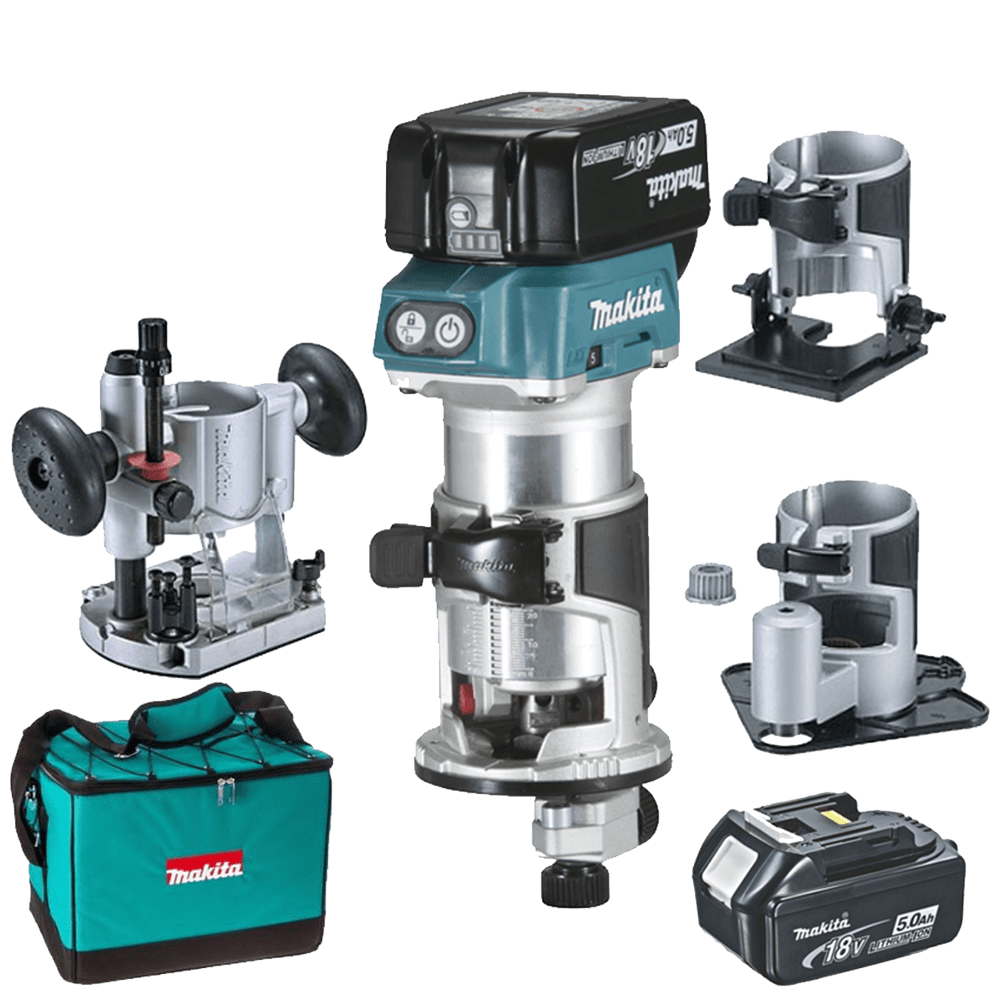 Masina de frezat verticala Makita DRT50RTEX3 Masina de frezat verticala Makita DRT50RTEX3