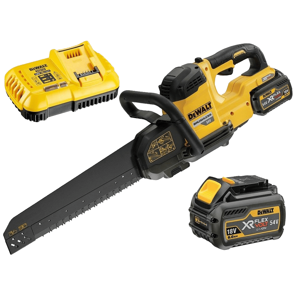 Fierastrau aligator cu 2 acumulatori 54V DeWalt DCS396T2 Fierastrau aligator cu 2 acumulatori 54V DeWalt DCS396T2