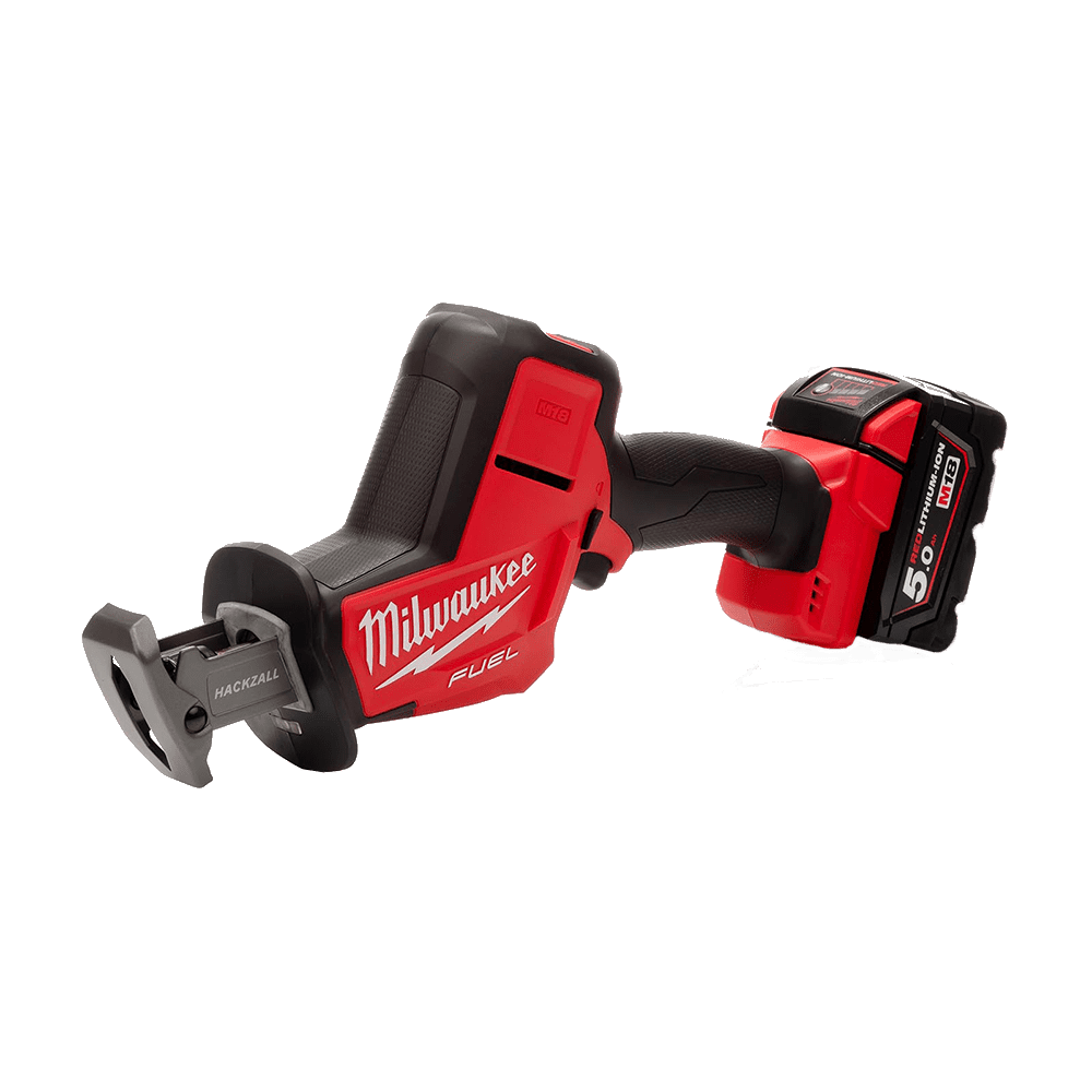 Fierastrau sabie cu 2 acumulatori Milwaukee M18 FHZ-502X Fierastrau sabie cu 2 acumulatori Milwaukee M18 FHZ-502X