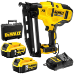 Pistol de batut cuie cu 2 acumulatori DeWalt DCN660P2