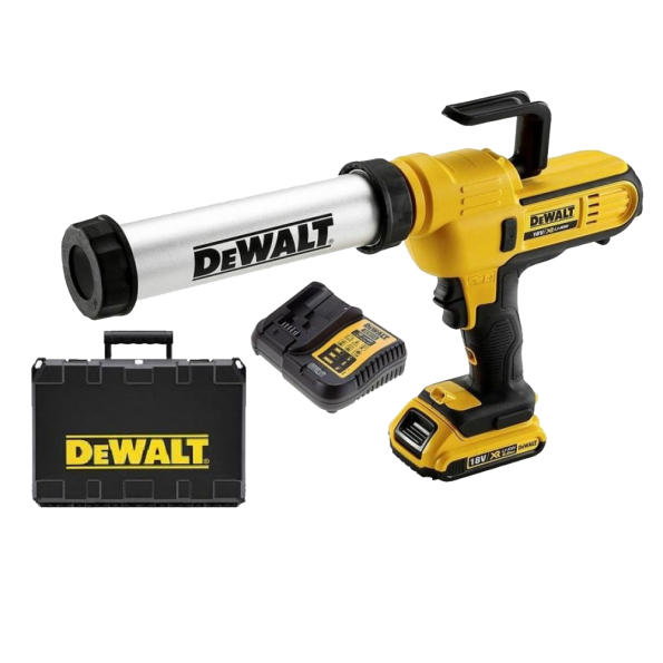 Pistol de lipit tip cartus cu 1 acumulator DeWalt DCE580D1