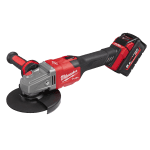 Polizor unghiular cu 2 acumulatori Milwaukee M18 FHSAG125XPDB-522X