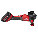 Polizor unghiular cu 2 acumulatori Milwaukee M18 FHSAG125XPDB-522X