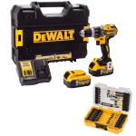 Masina de gaurit/infiletat cu percutie cu 2 acumulatori DeWalt DCD796P2DT 1 Masina de gaurit/infiletat cu percutie cu 2 acumulatori DeWalt DCD796P2DT