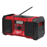 Radio de santier fara acumulator Milwaukee M18 JSR