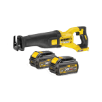 Fierastrau tip sabie cu 2 acumulatori 54V DeWalt DCS388T2