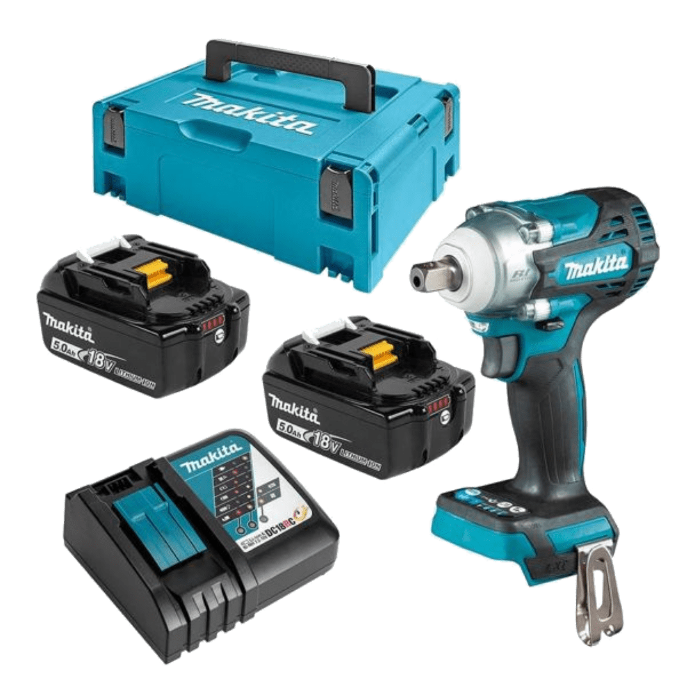 Masina de insurubat cu impact cu 2 acumulatori Makita DTW301RTJ Masina de insurubat cu impact cu 2 acumulatori Makita DTW301RTJ