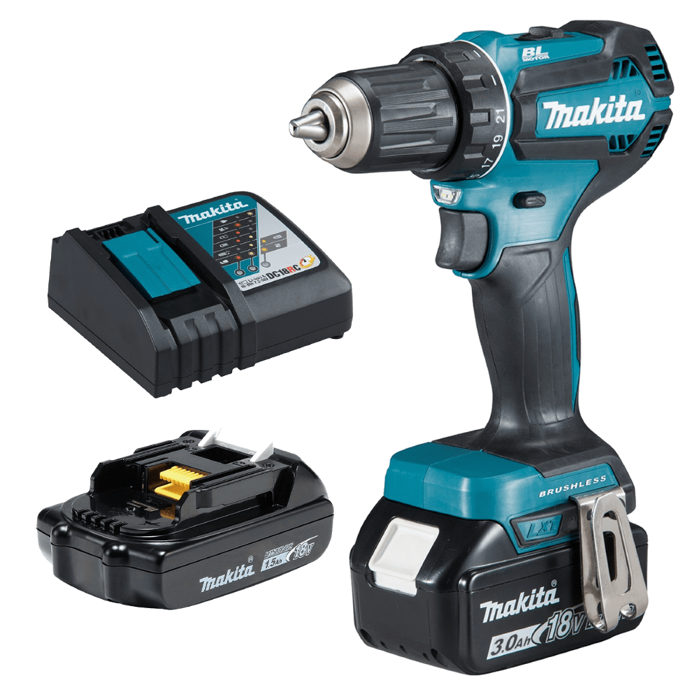 Masina de gaurit cu 2 acumulatori Makita DDF485FYX3 Masina de gaurit cu 2 acumulatori Makita DDF485FYX3