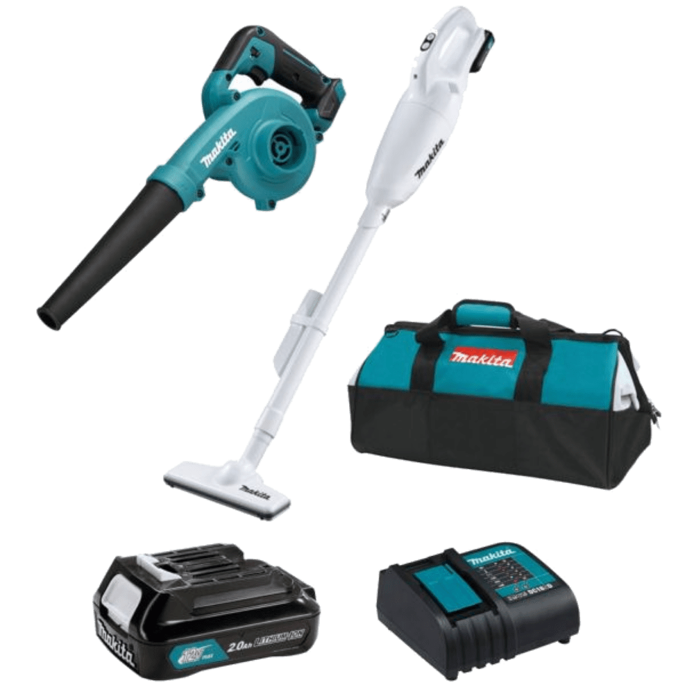 Set 2 masini cu un acumulator Makita CLX245SAX1 Set 2 masini cu un acumulator Makita CLX245SAX1