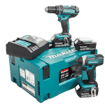 Set de 2 scule cu 3 acumulatori Makita DLX2127J1