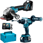 Set de 2 scule cu 2 acumulatori Makita DLX2430TJ