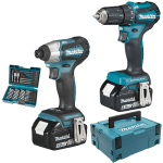Set de 2 scule cu 2 acumulatori DLX2220JX2 Makita