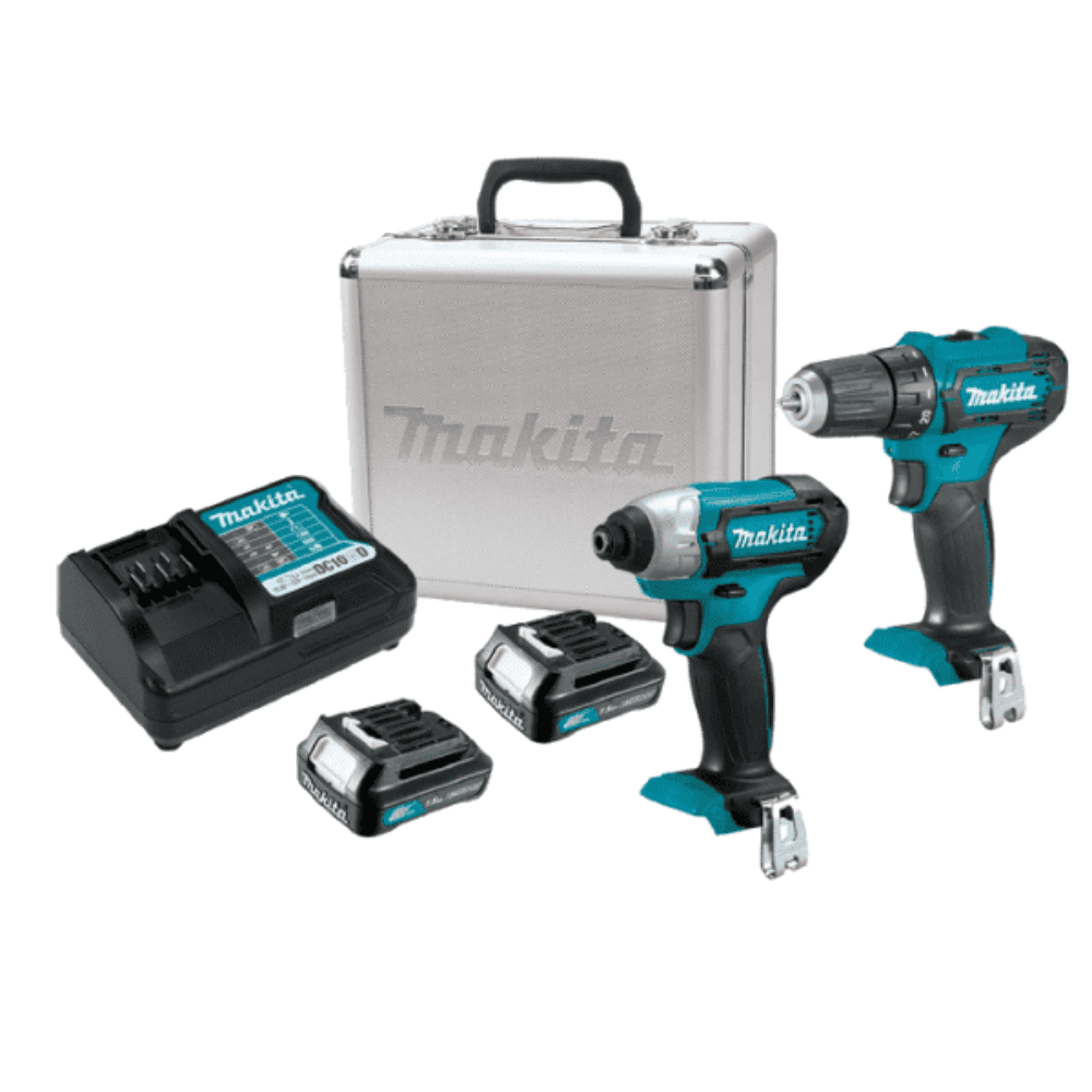 Set de 2 scule cu 2 acumulatori Makita CLX224X Set de 2 scule cu 2 acumulatori Makita CLX224X