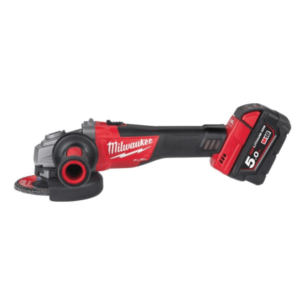 Polizor unghiular cu 2 acumulatori Milwaukee M18 CAG125X-502X Polizor unghiular cu 2 acumulatori Milwaukee M18 CAG125X-502X